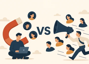 Inbound Marketing vs. Outbound Marketing: Atrae Clientes en Lugar de Perseguirlos