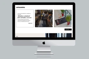 Diseño web para holamat - Categorías de producto