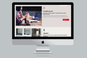 Diseño web responsive para holamat - página de servicios
